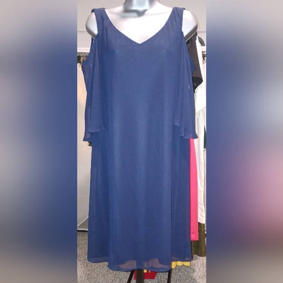 Navy Dress - Picture 1 of 4